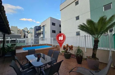 Cobertura com 4 dormitórios à venda, 180 m² por r$ 820.000,00 - buritis - belo horizonte/mg