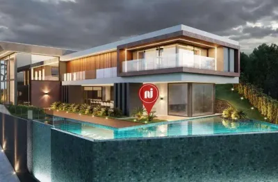 Casa com 5 dormitórios à venda, 752 m² por r$ 9.800.000,00 - quintas do sol - nova lima/mg