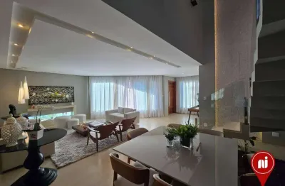 Casa com 5 dormitórios à venda, 380 m² por r$ 5.900.000,00 - buritis - belo horizonte/mg