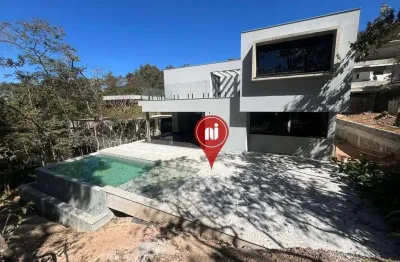 Casa com 4 dormitórios à venda, 648 m² por r$ 5.780.000,00 - quintas do sol - nova lima/mg