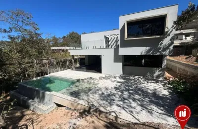 Casa com 4 dormitórios à venda, 648 m² por r$ 5.780.000,00 - quintas do sol - nova lima/mg