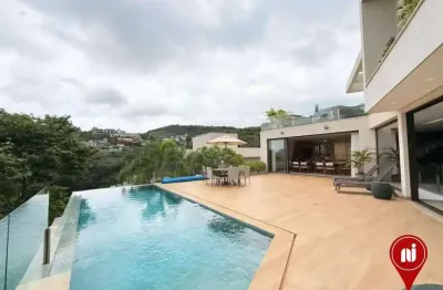 Casa com 4 dormitórios à venda, 407 m² por r$ 4.980.000,00 - jardim serrano - nova lima/mg
