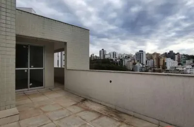 Cobertura com 1 dormitório para alugar, 99 m² por r$ 4.720,00/mês - buritis - belo horizonte/mg