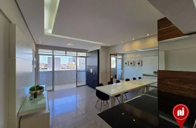 Apartamento com 2 dormitórios para alugar, 80 m² por r$ 3.970,00/mês - buritis - belo horizonte/mg
