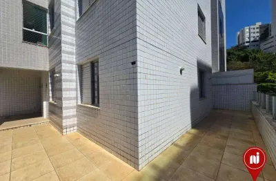 Apartamento garden com 3 dormitórios à venda, 150 m² por r$ 920.000 - buritis - belo horizonte/mg