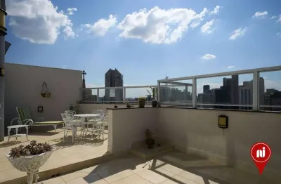 Cobertura com 3 dormitórios à venda, 205 m² por r$ 2.240.000 - lourdes - belo horizonte/mg