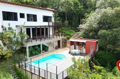 Casa mobiliada com 3 dormitórios à venda, 300 m² por r$ 3.000.000 - canto das águas - rio acima/mg
