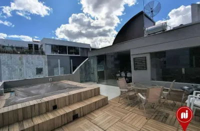 Cobertura com 3 dormitórios à venda, 185 m² por r$ 870.000,00 - buritis - belo horizonte/mg