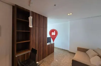 Apartamento com 1 dormitório para alugar, 29 m² por r$ 3.095,00/mês - buritis - belo horizonte/mg