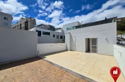 Cobertura com 2 dormitórios para alugar, 87 m² por r$ 4.062,73/mês - buritis - belo horizonte/mg