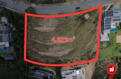 Terreno à venda, 4821 m² por r$ 14.000.000,00 - vale dos cristais - nova lima/mg