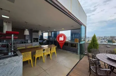 Cobertura com 4 dormitórios à venda, 230 m² por r$ 1.690.000 - prado - belo horizonte/mg