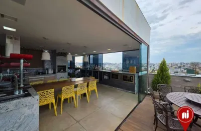 Cobertura com 4 dormitórios à venda, 230 m² por r$ 1.690.000 - prado - belo horizonte/mg