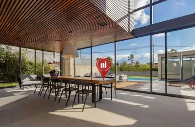 Casa com 5 dormitórios, 736 m² - venda por r$ 9.600.000,00 ou aluguel por r$ 43.404,33/mês - condomínio serra dos manacas - nova lima/mg