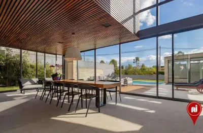 Casa com 5 dormitórios, 736 m² - venda por r$ 9.600.000,00 ou aluguel por r$ 43.404,33/mês - condomínio serra dos manacas - nova lima/mg