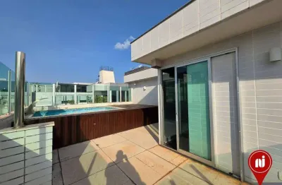 Cobertura com 4 dormitórios à venda, 255 m² por r$ 1.490.000,00 - buritis - belo horizonte/mg