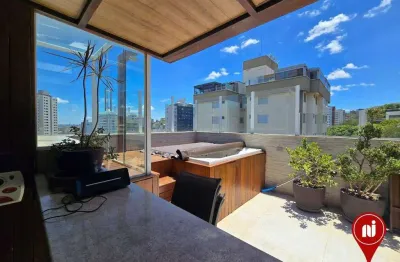 Cobertura com 3 dormitórios à venda, 240 m² por r$ 1.860.000,00 - buritis - belo horizonte/mg