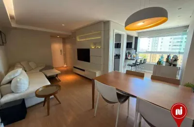 Apartamento com 2 dormitórios para alugar, 76 m² por r$ 7.050,00/mês - vila da serra - nova lima/mg