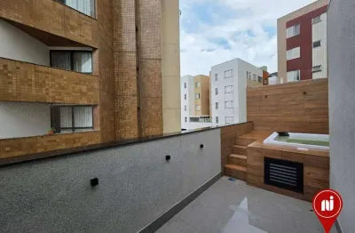 Cobertura com 2 dormitórios à venda, 134 m² por r$ 1.200.000 - buritis - belo horizonte/mg