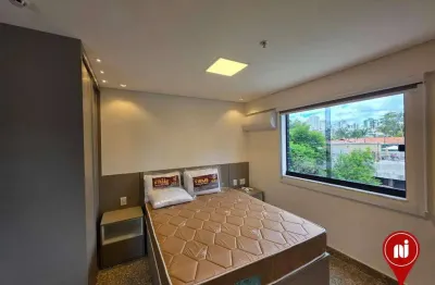 Apartamento com 1 dormitório para alugar, 23 m² por r$ 3.445/mês - buritis - belo horizonte/mg