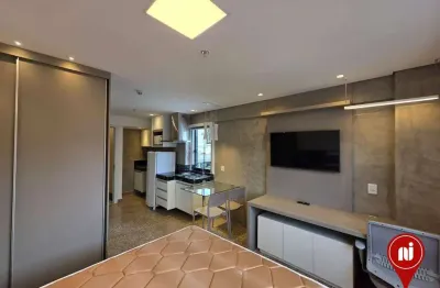 Flat com 1 dormitório para alugar, 23 m² por r$ 3.445/mês - buritis - belo horizonte/mg