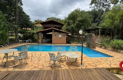 Sítio com 4 dormitórios para alugar, 10000 m² por r$ 5.000,00/mês - condomínio coqueiro velho - brumadinho/mg