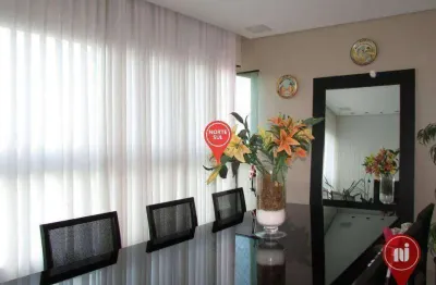 Apartamento semi-mobiliado com 4 dormitórios à venda, 134 m² por r$ 1.800.000 - vila da serra - nova lima/mg
