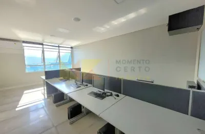 Sala comercial com 3 salas para alugar na rua 15 de novembro, 550, centro, blumenau, 69 m2 por r$ 2.900