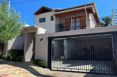 Belíssimo sobrado a venda  com 264m² ac jardim bela vista - indaiatuba sp