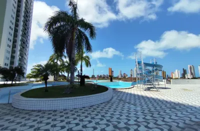 Luau de ponta negra, 116m, 3 suítes, andar alto, 2 vagas livres, lazer completo