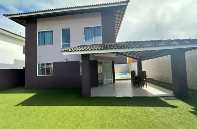 Casa em condomínio fechado com 5 quartos à venda na rua segunda ampliação arraial de arembepe, 14, arembepe (abrantes), camaçari, 152 m2 por r$ 789.000