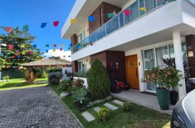 Casa em condomínio fechado com 4 quartos à venda na rua carlos conceição, 144, buraquinho, lauro de freitas, 200 m2 por r$ 1.299.000