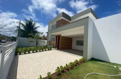 Casa nova para venda em barra do jacuipe - condomínio fechado com acesso a praia
