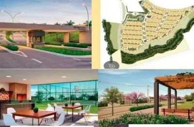 Terreno em condomínio fechado à venda na Avenida Rogério Cassola, Itapeva, Votorantim