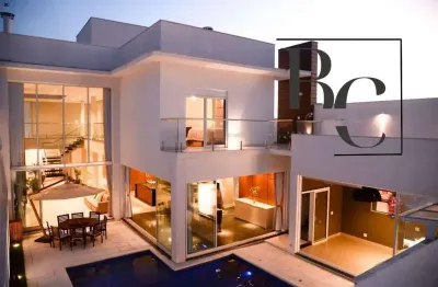 Casa em condomínio para venda em sorocaba, parque campolim, 4 dormitórios, 4 suítes, 6 banheiros, 4 vagas