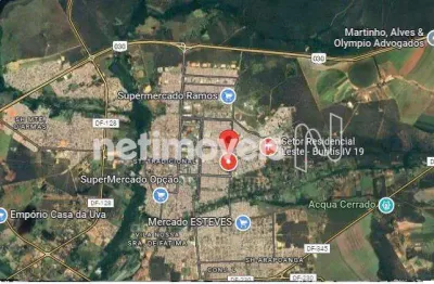 Terreno planaltina-df para investimento imobiliário! quadra 3, setor residencial leste