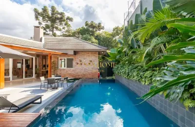 Casa em condomínio fechado com 4 quartos à venda na rua joão menegusso, 797, santa felicidade, curitiba por r$ 11.000.000