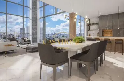 Apartamento com 4 quartos à venda na rua camões, 20, cristo rei, curitiba por r$ 4.600.000