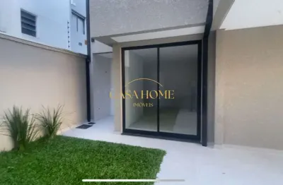 Casa em condomínio fechado com 3 quartos à venda na rua doutor goulin, 1484, hugo lange, curitiba por r$ 990.000