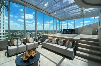 Cobertura com 3 quartos à venda na rua professor pedro viriato parigot de souza, 1609, ecoville, curitiba por r$ 5.900.000