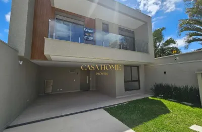 Casa em condomínio fechado com 3 quartos à venda na Rua Manoel de Souza Dias Negrão, 318, Boa Vista, Curitiba por R$ 1.478.555