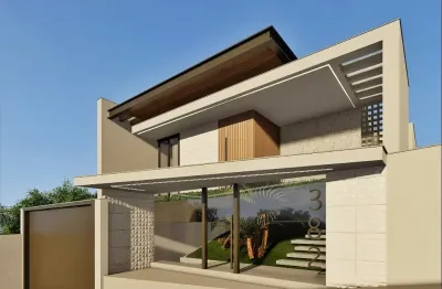Rarida  à venda no residencial santana: 275m², 3 suítes plenas, piscina e vista definitiva