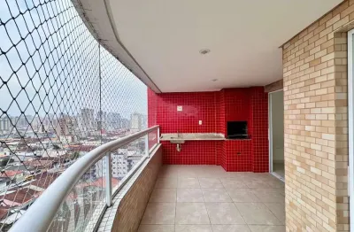 Apartamento para venda em praia grande, ocian, 2 dormitórios, 1 suíte, 1 banheiro, 2 vagas