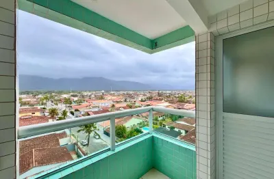 Apartamento para venda em praia grande, flórida, 1 dormitório, 1 banheiro, 1 vaga