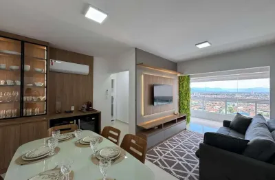 Apartamento para venda em praia grande, maracana, 2 dormitórios, 1 suíte, 1 banheiro, 1 vaga