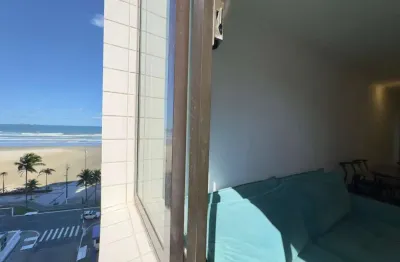 Apartamento para venda em praia grande, guilhermina, 2 dormitórios, 1 banheiro, 1 vaga