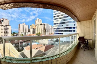 Apartamento para venda em praia grande, aviação, 2 dormitórios, 1 suíte, 1 banheiro, 1 vaga