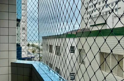 Apartamento para venda em praia grande, ocian, 2 dormitórios, 1 suíte, 1 banheiro, 1 vaga