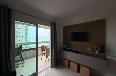 Apartamento para venda em praia grande, caiçara, 2 dormitórios, 1 suíte, 2 banheiros, 2 vagas