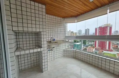 Apartamento para venda em praia grande, canto do forte, 3 dormitórios, 3 suítes, 1 banheiro, 2 vagas